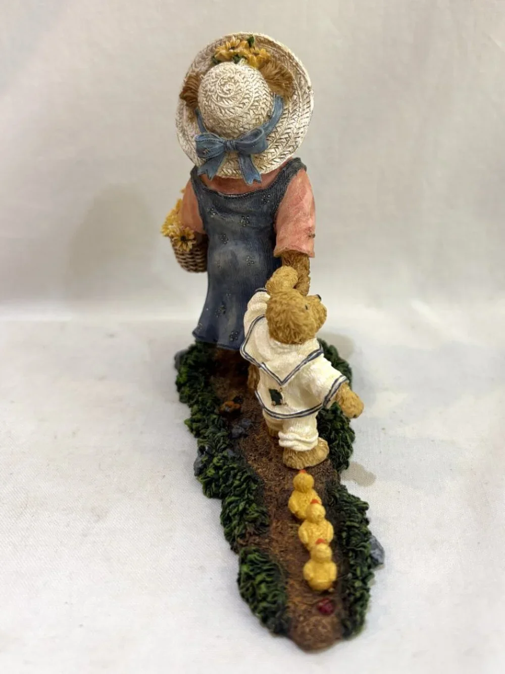 Boyds Bears 2005 Figurine Momma Mcwaddles & Skippy w/ Quack Jack Mo Original Box